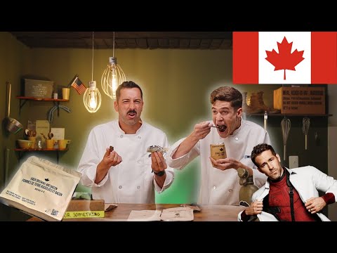 Tasting a Canadian Breakfast Military Ration