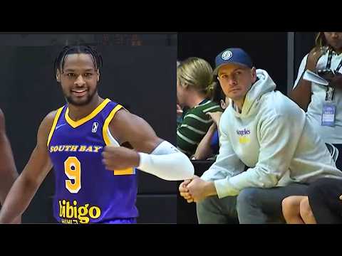 Bronny James SHINES in G League Debut In Front Of Coach JJ & LeBron 🔥 | South Bay vs Salt Lake