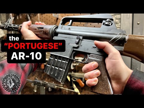 Was this the Best OG Battle Rifle? 🇵🇹 The “Portuguese” AR-10 in 1 Minute #Shorts