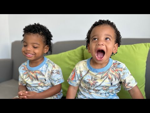 Toddler Patience Challenge 😂 MUST WATCH #twins #toddlers #parents