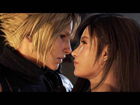 Final Fantasy 7 Rebirth - All Tifa And Cloud Kissing & Romance Scenes (FFVII 2024)