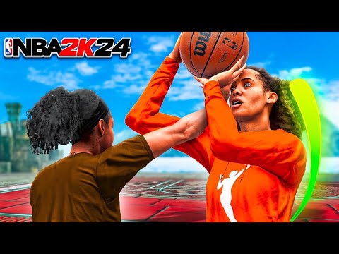 FIRST 99 OVERALL FEMALE MYPLAYER in NBA 2K24!