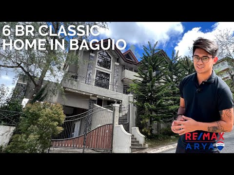 Property Tour #47: A Classic 6 Bedroom Home in Baguio City For Sale in Woodsgate Subdivision