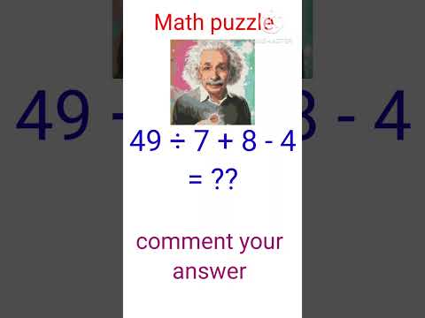 Math puzzle || #math #quizgame #quiz #mathematics #gkquestion