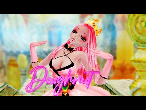 ≡MMD≡ Megurine Luka - Doughnut / Twice [4KUHD60FPS] short