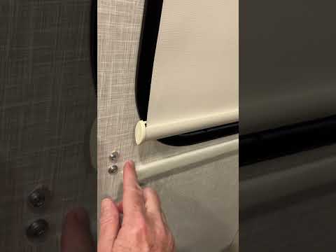 RV tip MCD roller blinds & clanging noise #shorts #rv #rvlife #blinds #rvtips #rvliving #rvtravel