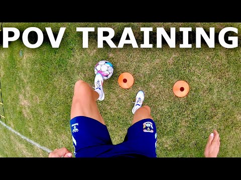 POV Training Session | Improve Fast Feet, Dribbling and Finishing