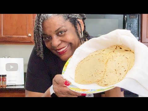 I don’t buy Corn Torillas anymore! Quick 2 Ingredient Recipe (No oil, No Torilla Press)