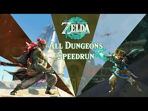 Speedrunning All Dungeons in Tears of the Kingdom  - GDQ Hotfix Speedruns