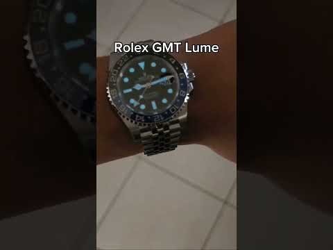 Rolex Batgirl GMT Lume