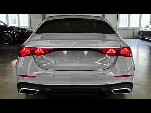 Mercedes E-Class (2024) - Futuristic Midsize Sedan!