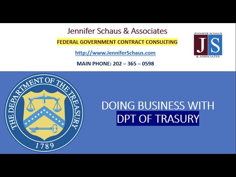 Federal Contracting - Procurement Playbook - Doing Business With Department of Treasury - DOT