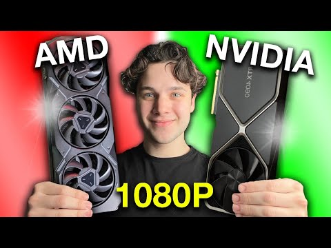 AMD VS NVIDIA 🚨 Which one has the BEST GPUs for 1080p Gaming in 2024?