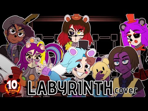 FNAF-athon: LABYRINTH (COLLAB) Ft. @ThoraDaughn @dpepperstudio29 @Emicula  and @Cyber_Beatle