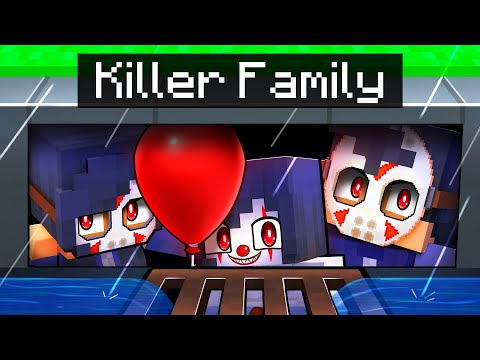 Having a KILLER FAMILY in Minecraft!