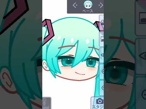 暇つぶしにみくちゃんを作る　#ガチャクラブ #初音ミク