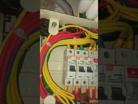 How to Make Install MCB Dressing 💯😭 | MCB Connection | DB Wire #short