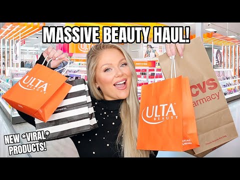 I BOUGHT ALL THE *NEW* VIRAL BEAUTY PRODUCTS  😍 MASSIVE SEPHORA, ULTA DRUGSTORE & MORE HAUL 2023