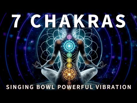 Quick 7 Chakras Singing Bowl meditation Music | Whole Body Aura Cleanse and Regeneration | 7 Chakras