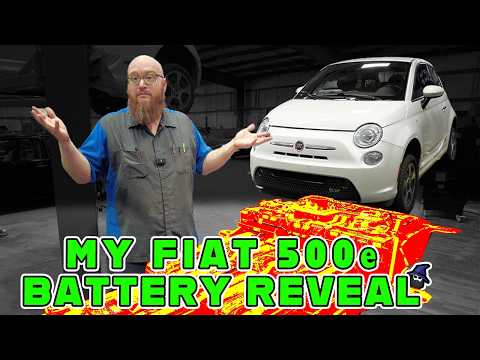 How to SAFELY Remove the EV Batteries From my Fiat 500e