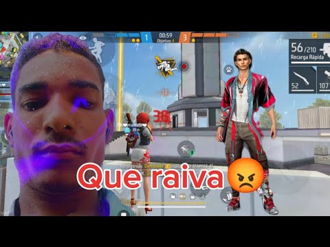 Fiquei muito raivoso nessa partida, Fiquei sem cabelos Free fire CPN 👑#CPN  Fortnite e Minecraft 