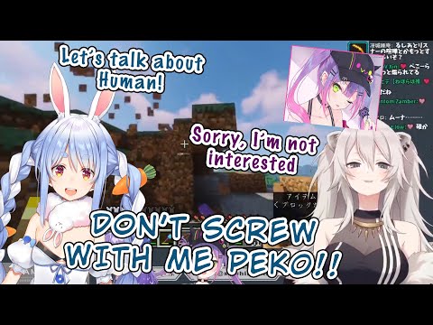 Botan Listen to Pekora's Random Thoughts While Towa Completely Ignores It [Hololive/ENG SUB]