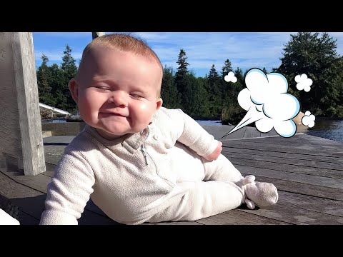 Hilarious Baby Fart Moment! Funny Baby Videos That Will Make You Laugh!