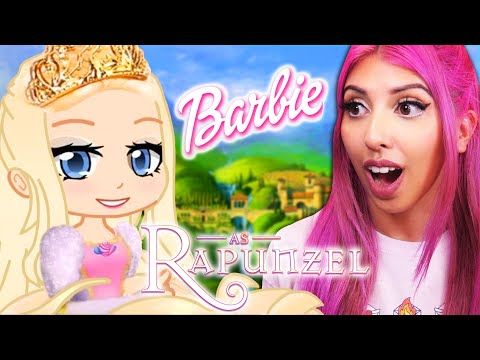 Barbie as Rapunzel 👸🏼 (Gacha Club Mini Movie Reaction)