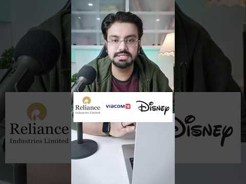 Disney-Reliance Merger: Impact on Reliance Shareholders and Media Industry #shorts