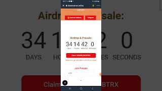 Claim BinanceTron 500,000,000 BTRX lending Trust Wallet to Aprove.! 100%