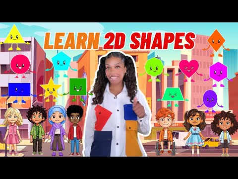 Shapes Song | Learning with Ms Houston | Kids Songs