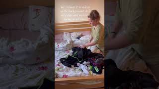 Evening bedroom clean (and vulnerable chat) #shorts #cleanwithme #cleaningmotivation #cleaningvideo