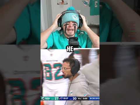 Angry Dolphins Fan Reacts To Bills 61-Yard Field Goal #nfl #nfltrending #nflviral #trending #bills