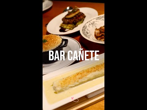 Upscale Tapas Bar In Barcelona || Amazing Tapas At Bar Cañete || Infinity Platter || 2022