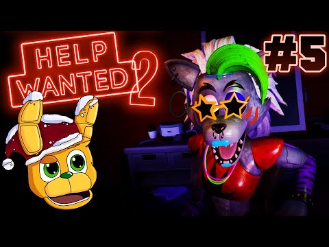 Glitchtrap Made Me Gift!? | FNAF VR 2 | Five Nights at Freddy's VR: Help Wanted 2 - Part 5