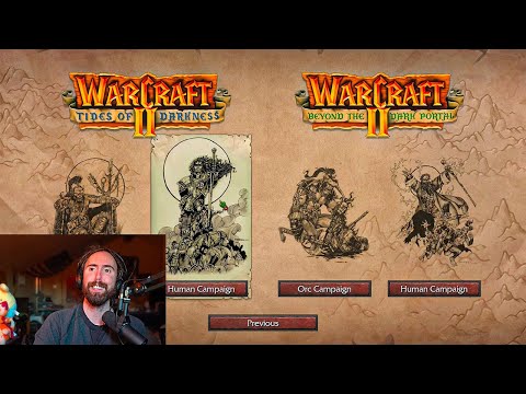 I played Warcraft II, the game of my childhood..