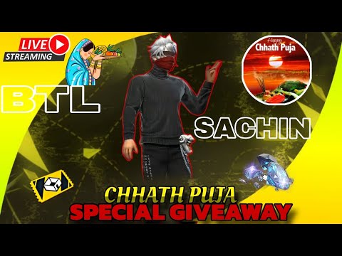 🔴FREEFIRE [ NEPAL ] BD LIVE |Diamond💎Giveaway|BTL SACHIN FF 🇳🇵| #freefire #fflive