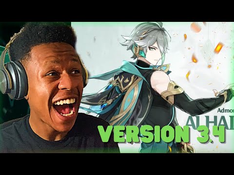 NEW DENDRO 5 STAR?! | Genshin Impact Version 3.4 Trailer Reaction!