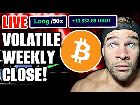 BITCOIN!! INSANE WEEKLY CLOSE!!! (This Week Will Change EVERYTHING!!!!)