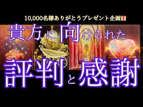 【４択】あなたに向けられた評判と感謝🙋‍♀️🙋‍♂️💝思わず号泣枠あり😭タロット&オラクル