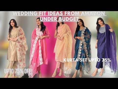 Wedding fits from amazon || Kurta set finds || For haldi , mehendi ||