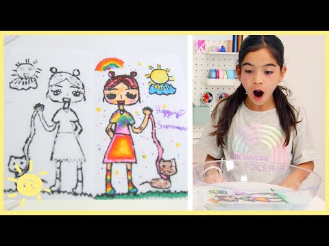 PLAY | Magic Color Paper Towel Art ("Whoa!")