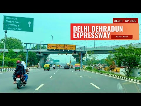 Delhi Dehradun Expressway – Almost Ready to Drive - Akshardham Delhi to UP Toll Package 1 Update