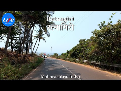 Driving Ratnagiri - Scenic Drive 4K HDR - Nivli Phata to Ganpatipule - Maharashtra, INDIA