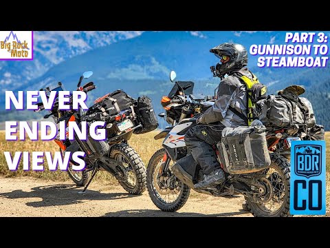 Colorado Adventure Motorcycling - The Scenery Never Stops (Part 3 of 3)