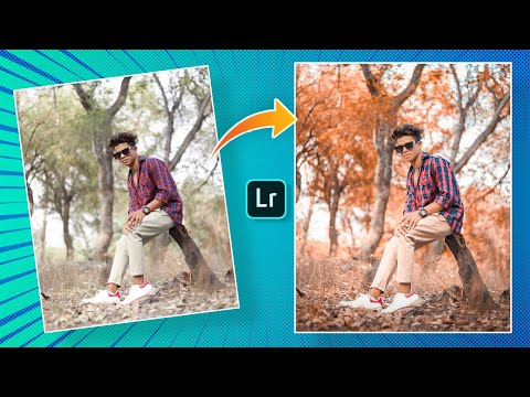 Lightroom Orange Tone Photo Editing || Lightroom Mobile Editing Turtorial || Sharma Editz