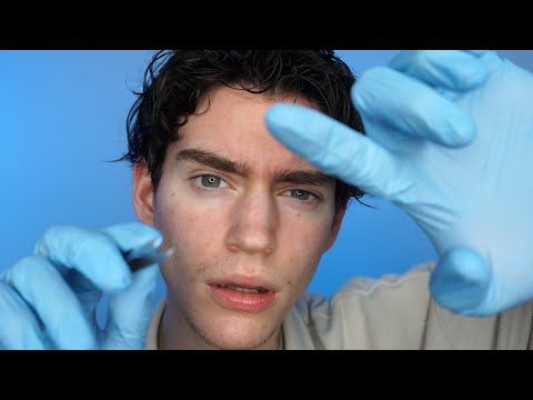 ASMR FASTEST Face Adjustment and Cleanse | Mouth Sounds, Inaudible Whispering, Personal Attention...