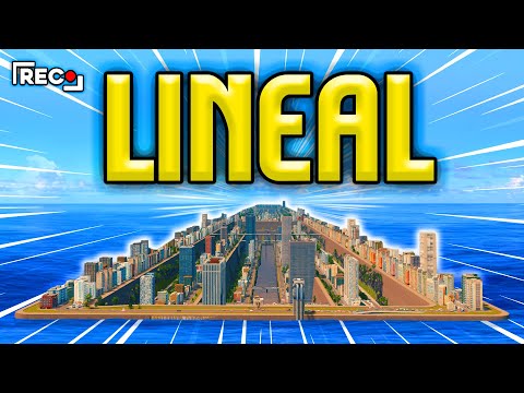 CIUDAD LINEAL SUBMARINA en Cities Skylines