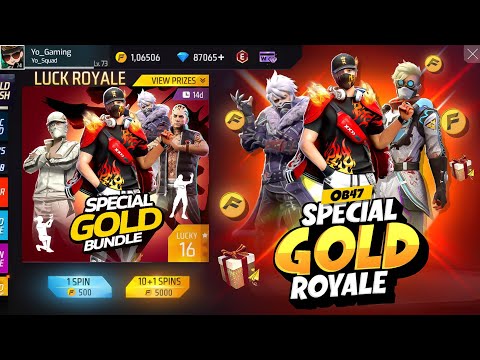 New Special Gold royale Free Fire🤯 | Poker Mp40 Return Confirm Date Free Fire |Free Fire New Event