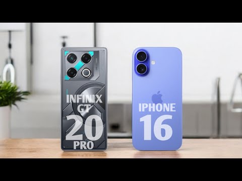 infinix gt 20 pro Vs iphone 16 | gt 20 pro vs iphone 16 | specs and review 🔥